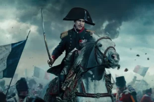 Napoleone e la sua Grande Armata in una scena del film