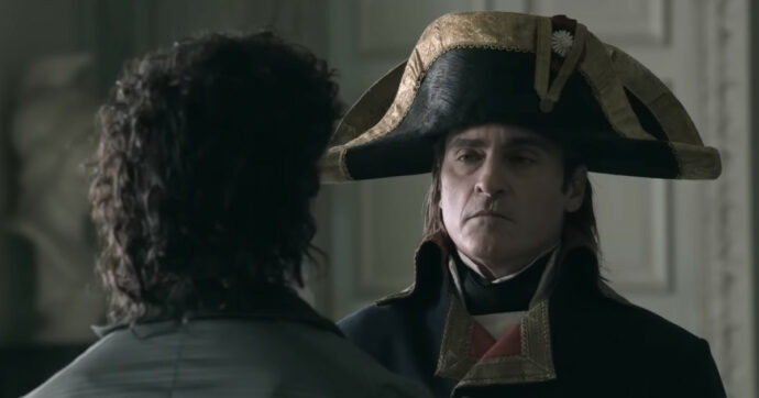 Il giovane Napoleone in una scena del film 