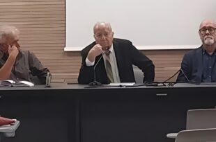 Valerio Pellizzari affiancato dai docenti DICAM Mauro Geraci e Mario Bolognari